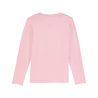 T-Shirt longsleeve cotton pink